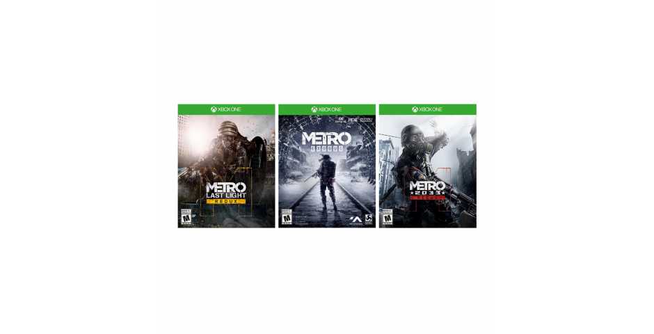 Metro: Exodus + Metro: Last Light Redux + Metro 2033 Redux (КОД) [Xbox One, русская версия]